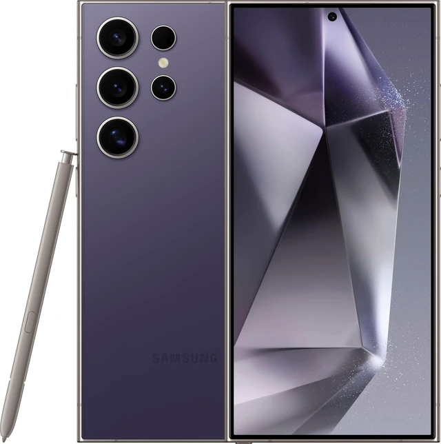 Main image of Samsung Galaxy S24 Ultra 5G S928U (Fully Unlocked) 512GB Titanium Violet (Grade B)