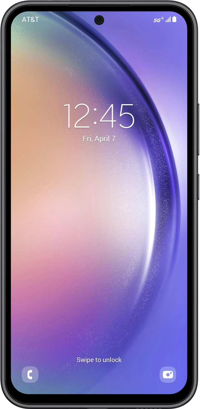 Alt view image 2 of 3 - Samsung Galaxy A54 5G A546U (AT&T Only) 128GB Awesome Graphite (Grade A)