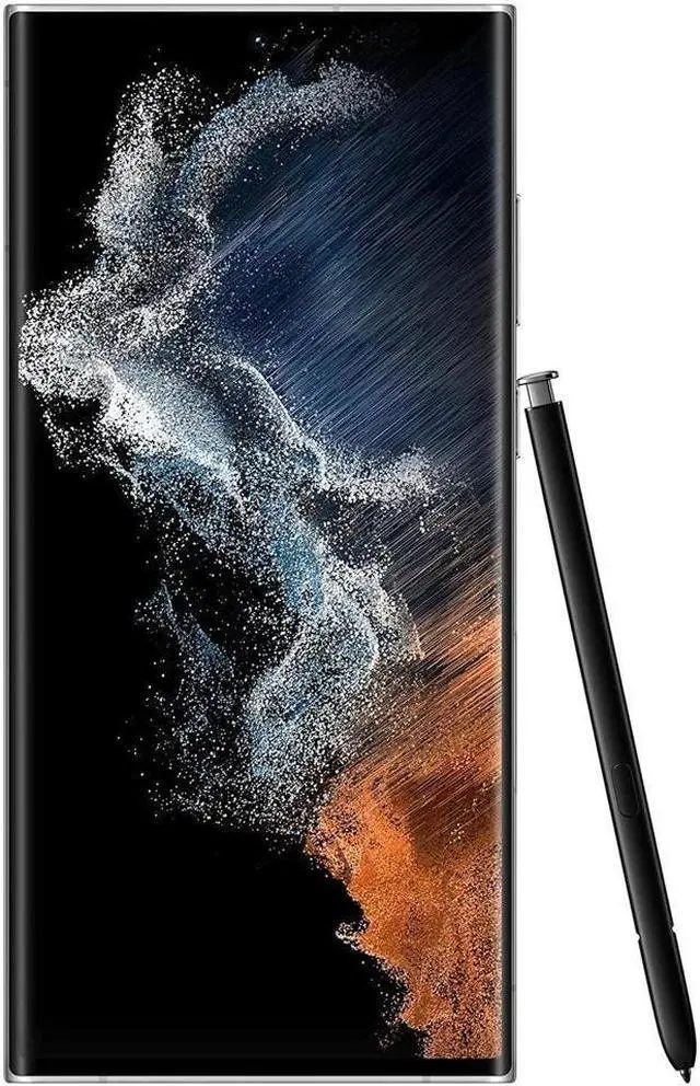 Alt view image 2 of 3 - SAMSUNG Galaxy S22 Ultra Smartphone, Factory Unlocked Android Cell Phone, 256GB, 8K Camera & Video, Brightest Display, S Pen, Long Battery Life, Fast 4nm Processor, US Version, Phantom White