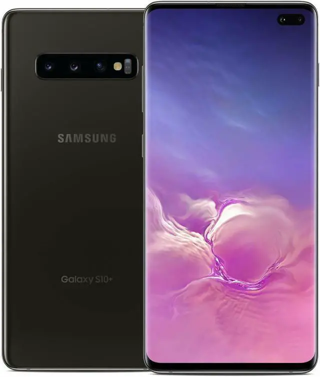 Main image of Samsung Galaxy S10+ G975U (T-Mobile Only) 128GB Prism Black (Grade A+)