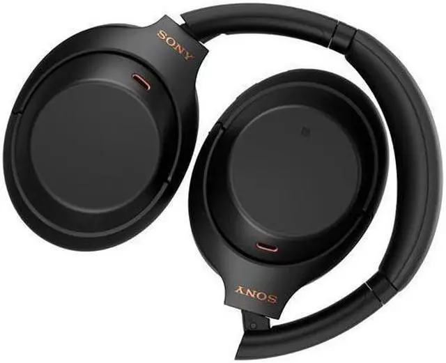 Alt view image 3 of 12 - Sony WH-1000XM4 Wireless Noise-Cancelling Over-Ear Headphones (Black)
