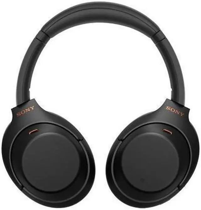 Alt view image 2 of 12 - Sony WH-1000XM4 Wireless Noise-Cancelling Over-Ear Headphones (Black)
