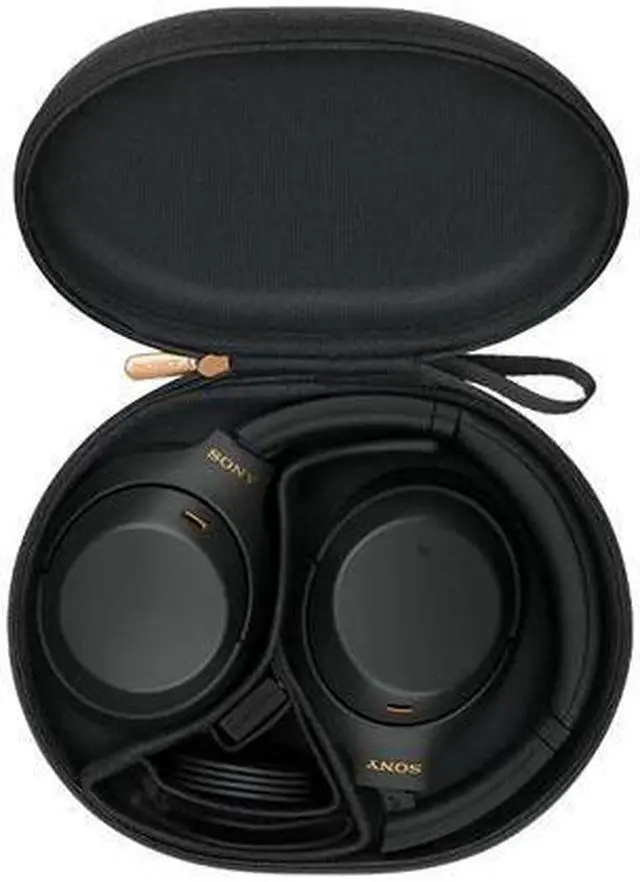 Alt view image 5 of 12 - Sony WH-1000XM4 Wireless Noise-Cancelling Over-Ear Headphones (Black)