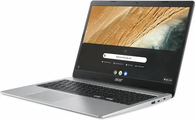 Alt view image 3 of 12 - Acer Chromebook 315 15.6" HD Intel N4000 32GB eMMC 4GB RAM