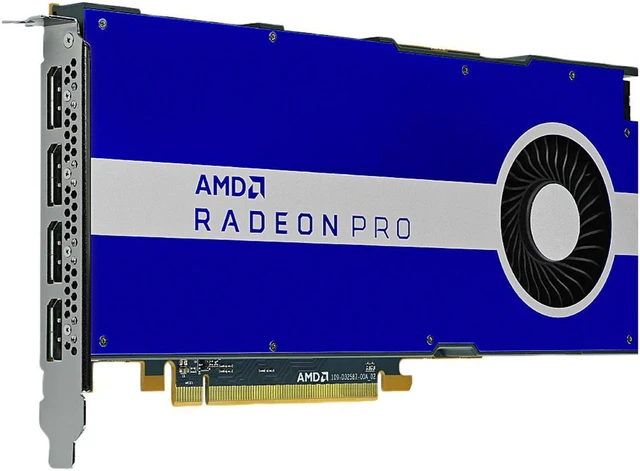 Alt view image 3 of 5 - AMD Radeon Pro W5500 100-506095 8GB 128-bit GDDR6 PCI Express 4.0 x16 Workstation Video Card