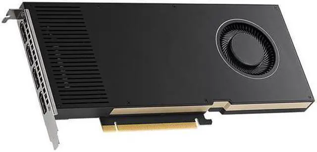 Alt view image 2 of 6 - NVIDIA RTX A4000 16GB PCI Express 4.0 x16 Video Card VCNRTXA4000-PB