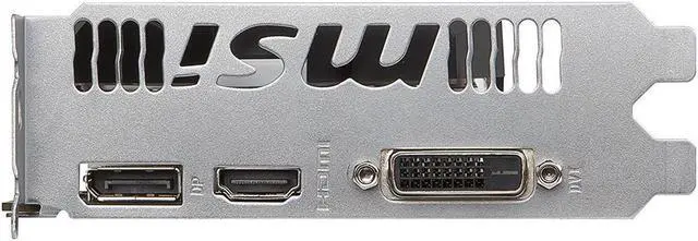 Alt view image 4 of 4 - MSI Gaming GeForce GTX 1050 Ti 4GB GDRR5 128-bit HDCP Support DirectX 12 Dual Fan OC Graphics Card GTX 1050 TI 4GT OC