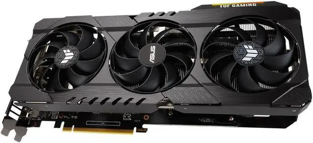 Alt view image 2 of 7 - ASUS TUF Gaming GeForce RTX 3060 12GB GDDR6 PCI Express 4.0 Video Card, OC Edition TUF-RTX3060-O12G-V2-GAMING LHR