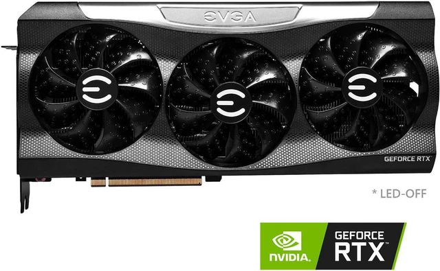 Alt view image 2 of 6 - EVGA GeForce RTX 3090 Ti FTW3 BLACK GAMING, 24G-P5-4981-KR, 24GB GDDR6X, iCX3 Technology, ARGB LED, Metal Backplate, Includes eLeash