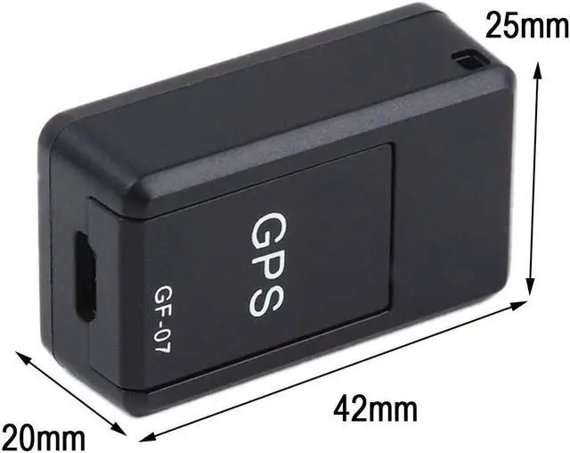 Alt view image 6 of 6 - GF-07 Mini GPS Tracker, Ultra Mini GPS Long Standby Magnetic SOS Tracking Device,GSM SIM GPS Tracker For Vehicle/Car/Person Location Tracker Locator System