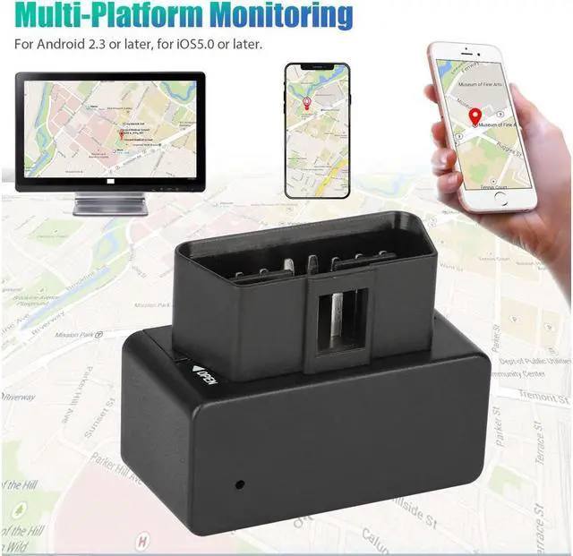 Alt view image 2 of 7 - OBD2 GPS Tracker Real Time Vehicle Tracking Device GSM GPRS Car Truck Locator