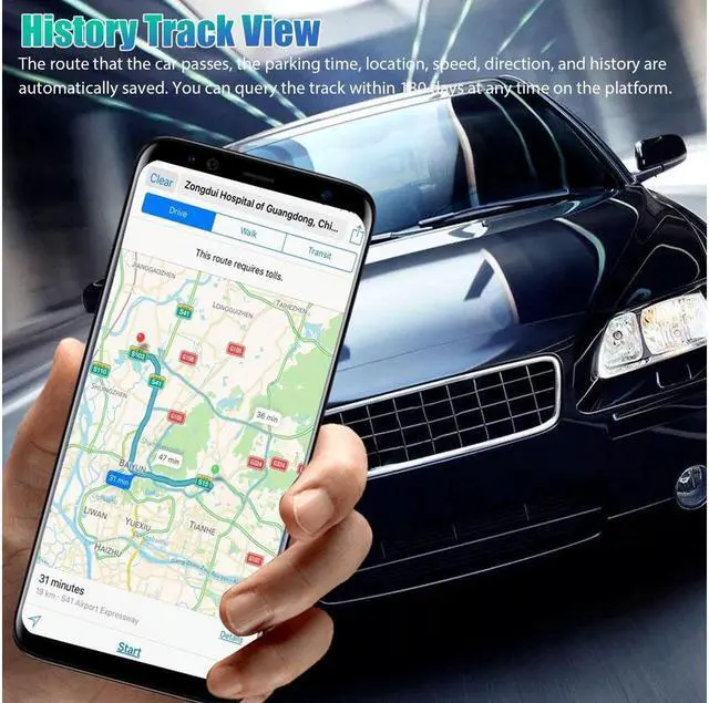 Alt view image 5 of 7 - OBD2 GPS Tracker Real Time Vehicle Tracking Device GSM GPRS Car Truck Locator