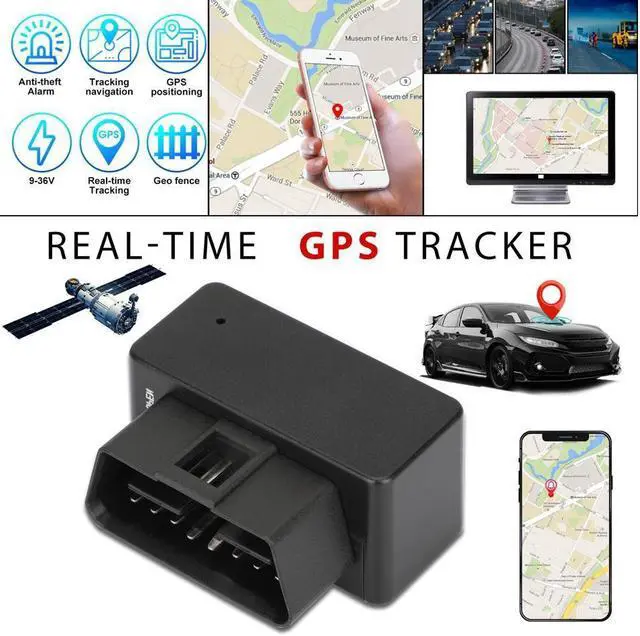 Alt view image 7 of 7 - OBD2 GPS Tracker Real Time Vehicle Tracking Device GSM GPRS Car Truck Locator