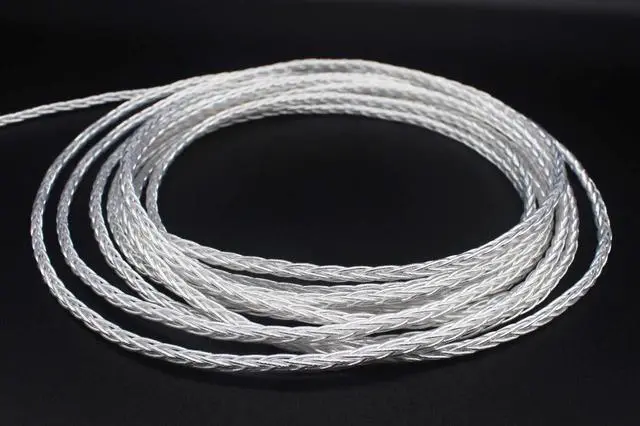 Alt view image 6 of 6 - 4 Pin XLR to 4.4mm Female | 4.4mm Female to 4 Pin XLR Male Balanced Adapter Cable 15cm Short Silver Plated for Headphones, Amplifiers, and DAC