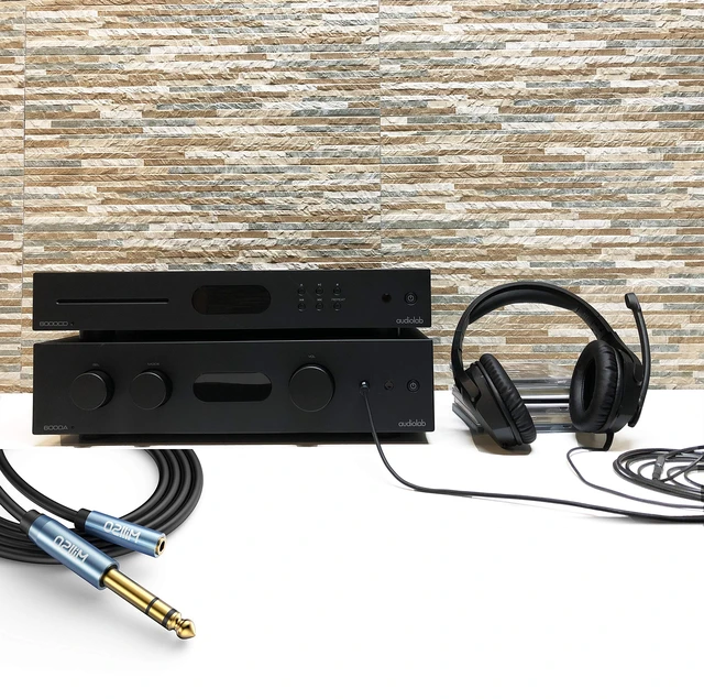 Alt view image 5 of 7 - 1/4 to 3.5mm Headphone Adapter 6.6 FT TRS 1/4 Male to 1/8 Female 6.35mm to 3.5mm Stereo Audio Jack Adapter for Amplifiers, Guitar Amp, Keyboard Piano, Home Theater, Headphone, Smartphone, PC