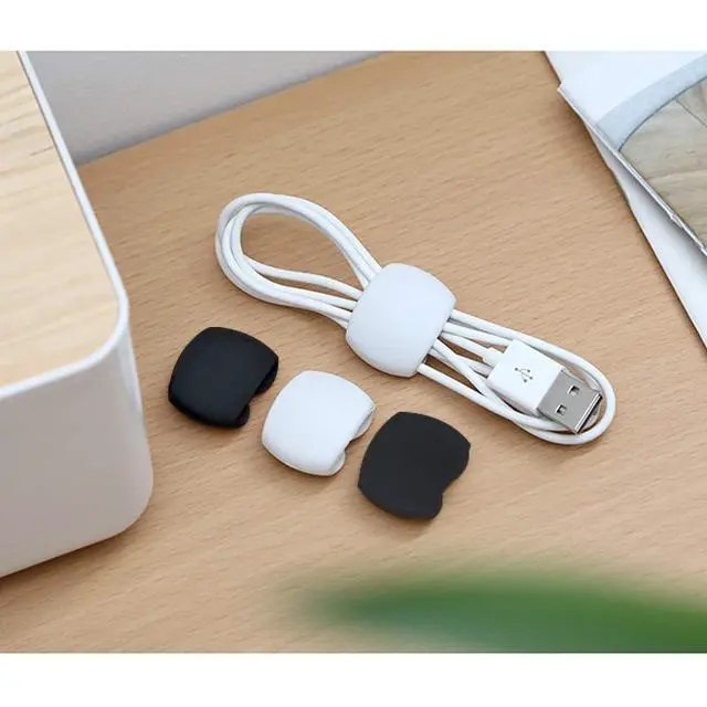 Alt view image 7 of 7 - 36 PCS Cable Protectors for iPhone iPad Charger End Cord Savers with 2 Desk Cable Clips, VIWIEU Spiral USB Wire Protector for Headphone MacBook Laptop Earphone Cell Phone Cute Cable Wrap Accessories