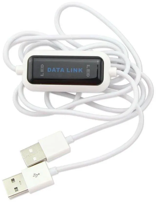Alt view image 4 of 6 - USB 2.0 High Speed Laptop USB to USB PC Data File Transfer Cable Link Direct Copy Between 2 Computers for XP,Vista,Windows7,8 (32/64 bit),win10