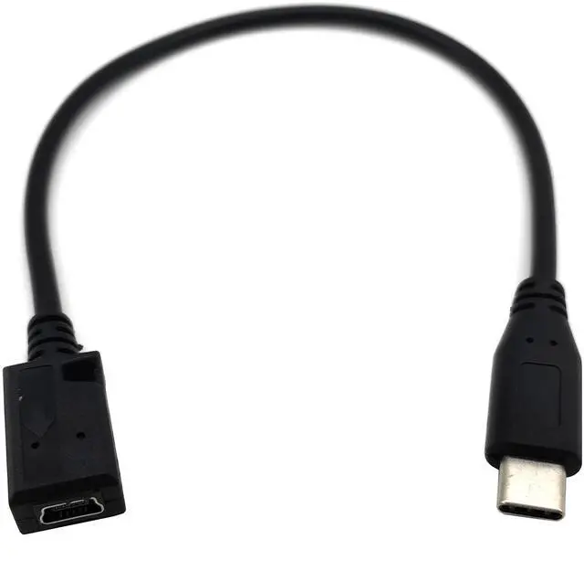 Alt view image 2 of 4 - BUCIER USB C to Mini USB Cable, USB-C Type C Male to Mini USB Female Adapter Converter Charging Cable for MacBook Pro, Laptop, Android Devices(Only for Charging) (TypeC M to Mini F)