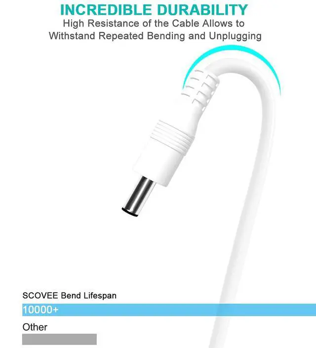 Alt view image 3 of 4 - USB Charger for LELO Gigi/Gigi 2,Mia,Mia 2,Sona,Mona/Mona 2/ Mona Wave,Lna Wave,Vibe,Ora/Ora 2,Liv/Liv 2,Lily/Lily 2,5V DC Charging Cord for FOREO Luna Series Cleanser Replacement Power Cable 4ft