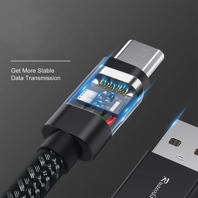 Alt view image 5 of 7 - Long Micro USB Cable Android Charger 25ft with Gold-Plated Compatible with PS4 Charger Cable - High Speed 2.0 USB A Male to Micro USB Nylon Braided Cable for Android Phone Charger Cable