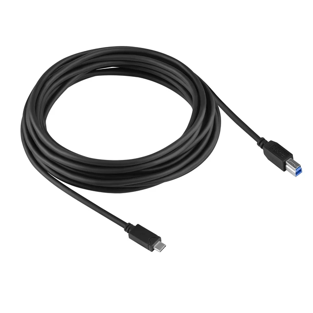 Alt view image 3 of 7 - 20ft USB Type C to USB Type B 3.0 - Tethering Cable Compatible with MacBook Pro, HP, Dymo, Epson, Brother, Xerox, Lexmark, Canon, Samsung and More