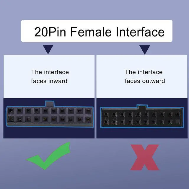 Alt view image 3 of 6 - BUCIER USB 3.0 Header Extension Cable,USB 3.0 19/20 Pin Male to Female Internal Extension Adapter(5.9 inch)