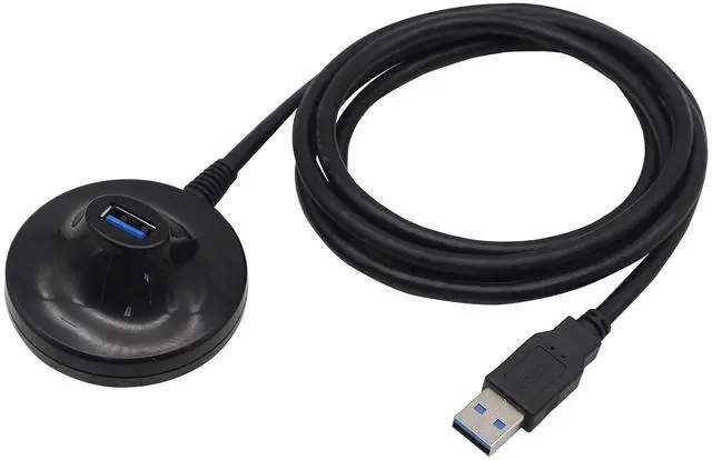 Main image of 4.7 Feet USB 3.0 Extension Cable with Pedestal Male to Female Data Transfer Cord 5Gbpsfor USB Flash Drive, Keyboard, Mouse