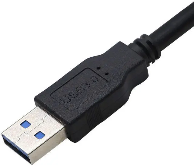 Alt view image 3 of 6 - 4.7 Feet USB 3.0 Extension Cable with Pedestal Male to Female Data Transfer Cord 5Gbpsfor USB Flash Drive, Keyboard, Mouse