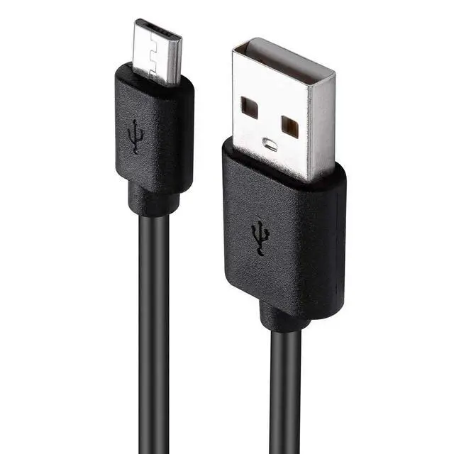 Alt view image 5 of 5 - Micro USB Cable 3ft Charging Cord Bulk 12-Pack Black