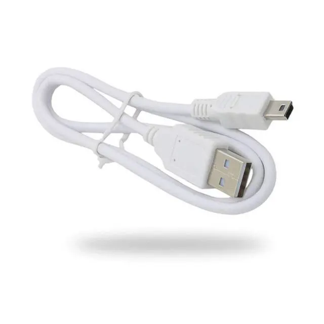 Alt view image 3 of 3 - 3Ft Old-Style USB-A to Mini-B (Type B) Trapezoid Charger / Charging Cable, Cord for Cameras, PS3 Controller, PSP, TI-84 CE Plus, MP3, Garmin, Leapfrog Pen & Older Devices/Phones (See Product Pictures)
