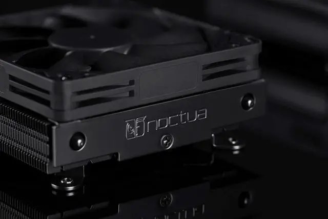 Main image of Noctua NH-L9i-17xx chromax.Black, Premium Low-Profile Desktop CPU Cooler for Intel LGA1700 (Black)