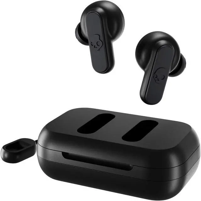 Alt view image 14 of 16 - skullcandy dime true wireless in-ear earbud - true black
