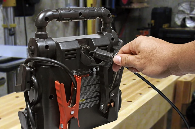 Alt view image 2 of 2 - STANLEY J309 600 Amp Jump Starter | Portable Power Station 3.1A USB Ports