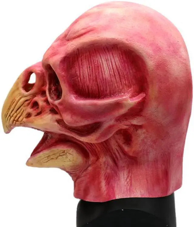 Alt view image 2 of 4 - Halloween mask plague doctor mask beak headdress cos Halloween masquerade horror funny mask