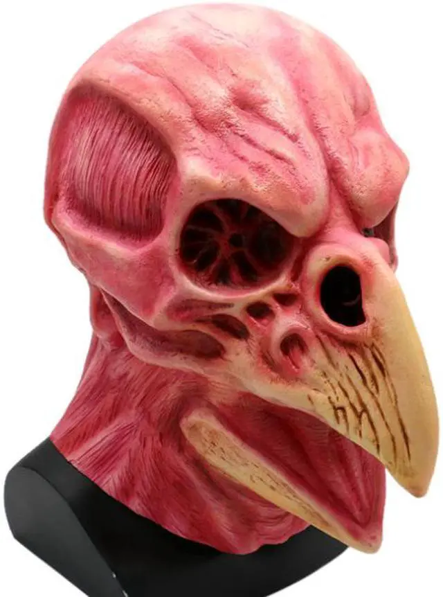 Main image of Halloween mask plague doctor mask beak headdress cos Halloween masquerade horror funny mask