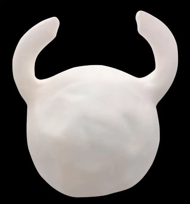Alt view image 4 of 4 - Hollow Knight Hollow Knight Latex Mask Headdress Halloween Stage Props Cosplay Party Event Props