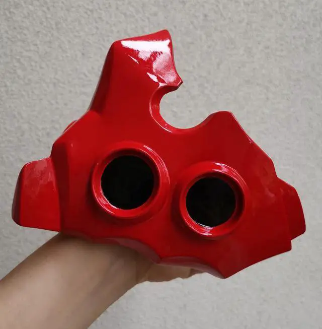 Alt view image 2 of 2 - Tokyo Ghoul Masks Tokyo Ghoul Kinkiken Mask Zipper Tatara Mask Headgear Halloween Personality Funny Cosplay Props