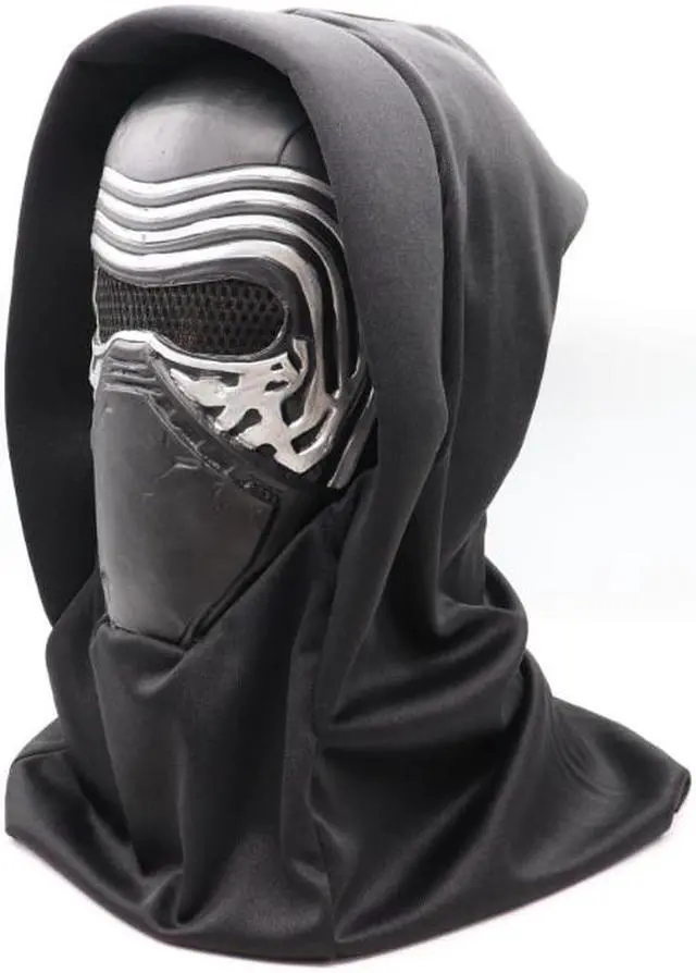 Alt view image 2 of 4 - Halloween masquerade role-playing Star Wars Skywalk Awakens the biggest villain Karen's headgear around the white soldier storm soldier Halloween mask helmet