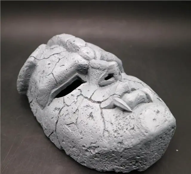 Alt view image 2 of 5 - Japanese Manga JoJo's Bizarre Adventure Gargoyle Mask Headdress Headgear Ishiya Mask Medicos Halloween Horror Collector's Edition