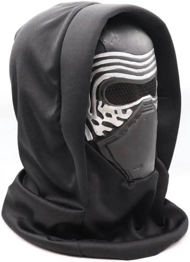 Alt view image 4 of 4 - Halloween masquerade role-playing Star Wars Skywalk Awakens the biggest villain Karen's headgear around the white soldier storm soldier Halloween mask helmet