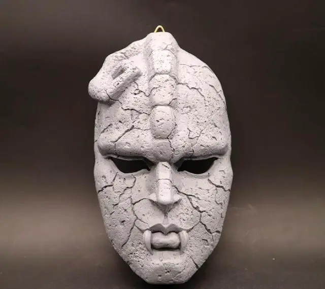 Alt view image 3 of 5 - Japanese Manga JoJo's Bizarre Adventure Gargoyle Mask Headdress Headgear Ishiya Mask Medicos Halloween Horror Collector's Edition