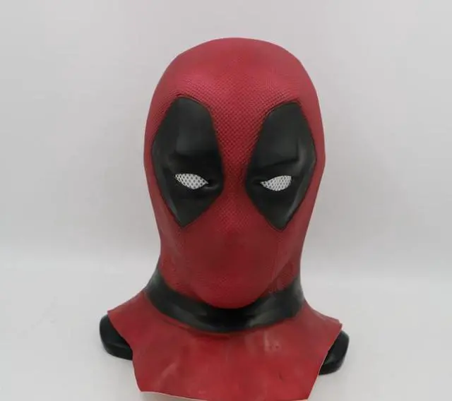 Main image of Deadpool mask headgear latex mask cos movie halloween mask