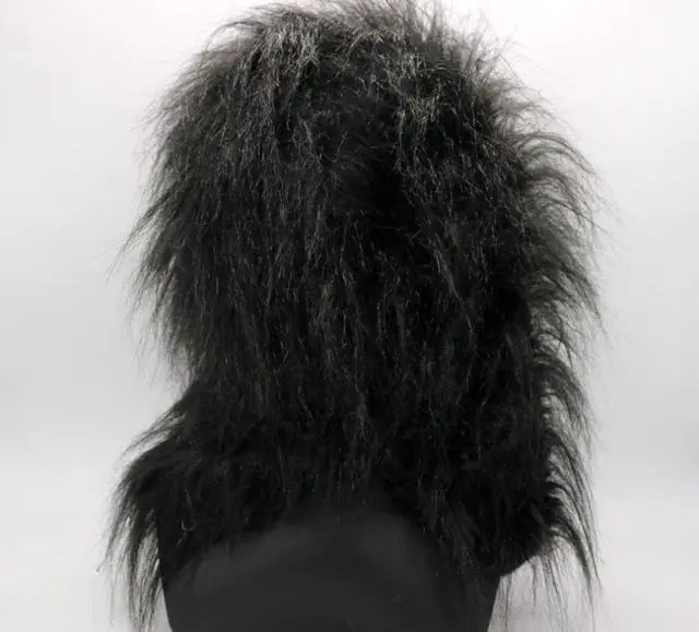 Alt view image 4 of 4 - King Kong headgear scary face Halloween animal film and television dress up thriller black orangutan man ape mask headdress