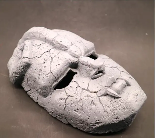 Alt view image 5 of 5 - Japanese Manga JoJo's Bizarre Adventure Gargoyle Mask Headdress Headgear Ishiya Mask Medicos Halloween Horror Collector's Edition