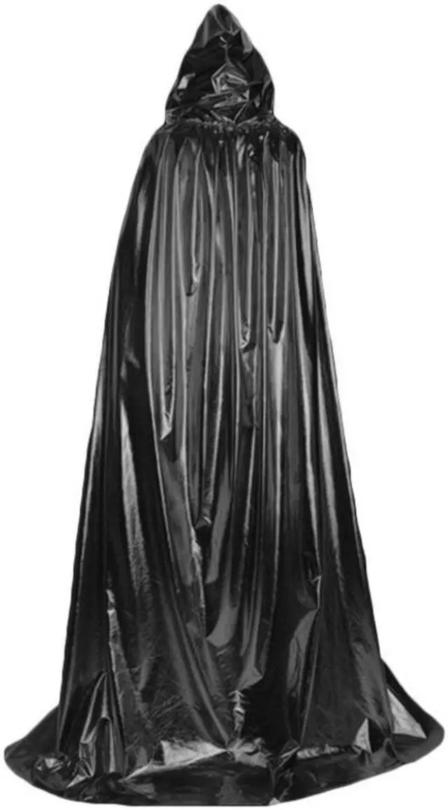 Main image of Halloween costumes Grim Reaper bright cloth cloak cloak horror wizard ghost festival show dress up black big cloak