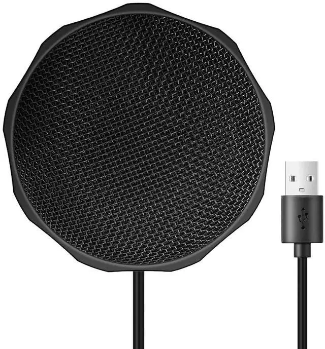 Main image of USB Microphone for Computer, Plug&Play PC Microphone for Conference, Chatting Streaming, Gaming Mic Computer Microphone Compatible with PC, Laptop and Notebook