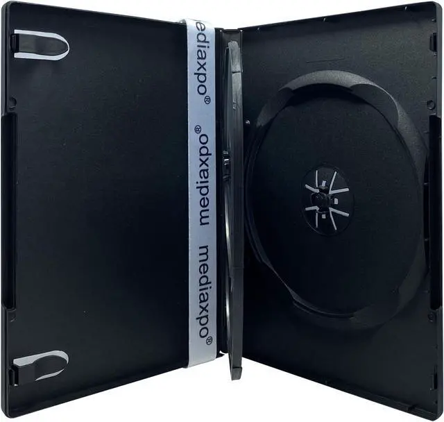 Main image of 50 STANDARD Black Triple 3 Disc DVD Cases