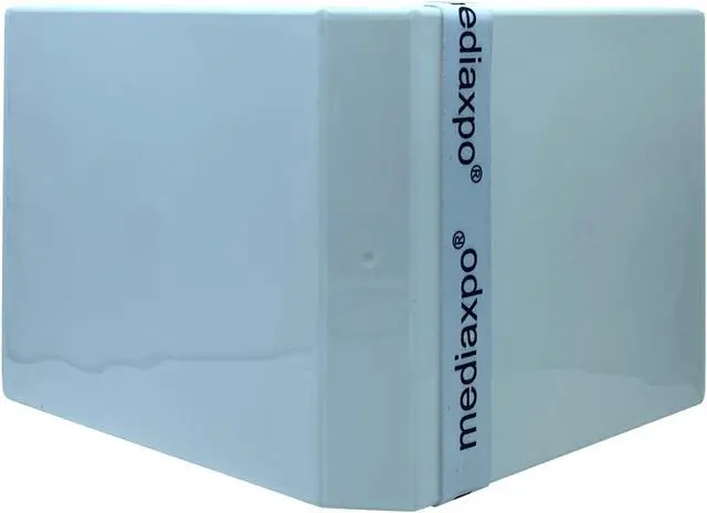 Alt view image 2 of 4 - 50 White Color CD/DVD Box up to 16 Discs