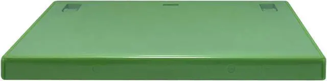 Alt view image 3 of 3 - 200 STANDARD Solid Green Color Single DVD Cases