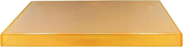 Alt view image 3 of 3 - 50 STANDARD Clear Orange Color Single DVD Cases